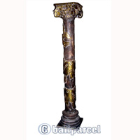 Wooden Candle Holder Antique