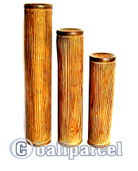 Wooden Candle Holder Antique