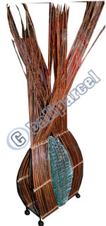 Handcrafted Bali Lamp Set Of 3