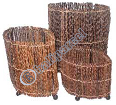 Handcrafted Bali Lamp Set Of 3