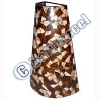 Handcrafted Bali Lamp, Handmade From Coconut And Resin