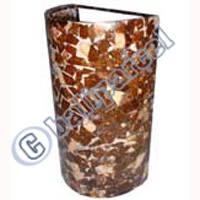 Handcrafted Bali Lamp, Handmade From Coconut And Resin