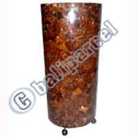 Handcrafted Bali Lamp, Handmade From Coconut And Resin
