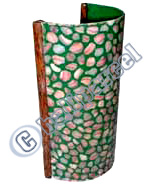 Handcrafted Bali Lamp, Handmade From Shell And Resin