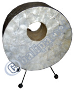 Handcrafted Bali Lamp, Handmade From Shell