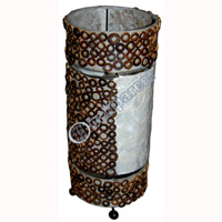 Handcrafted Bali Lamp Set Of 3