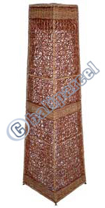 Handcrafted Bali Lamp, Handmade From Rotan