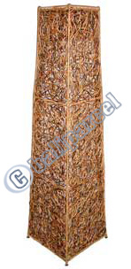 Handcrafted Bali Lamp, Handmade From Rotan