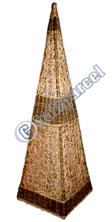 Handcrafted Bali Lamp, Handmade From Rotan