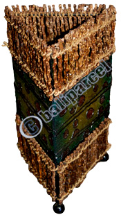 Handcrafted Bali Lamp Set Of 3
