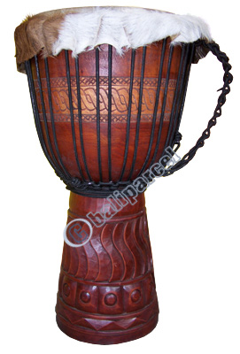 Djembe Drum Professional, Handcrafted From One Piece Of Mahogany Wood With Alpine String