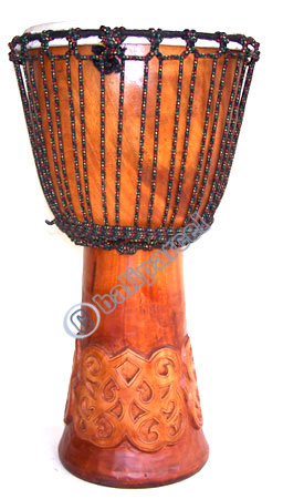 Djembe Drum Professional, Handcrafted From One Piece Of Mahogany Wood With Alpine String