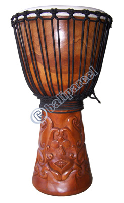 Djembe Drum Professional, Handcrafted From One Piece Of Mahogany Wood With Alpine String