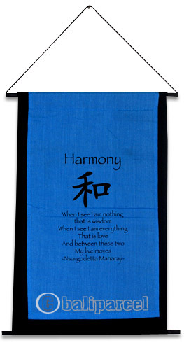 Wallhanging Words ( Double Cotton Sheet)