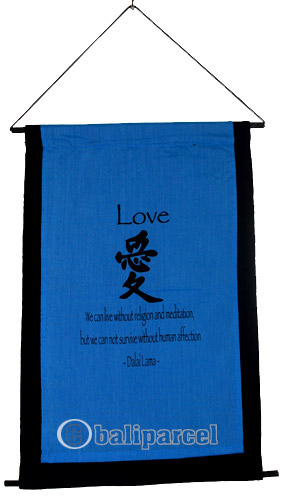 Wallhanging Words ( Double Cotton Sheet)