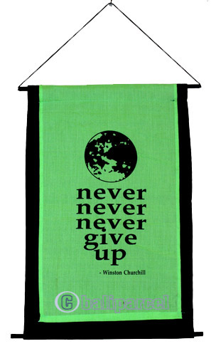 Wallhanging Words ( Double Cotton Sheet)