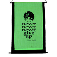 Wallhanging Words ( Double Cotton Sheet)