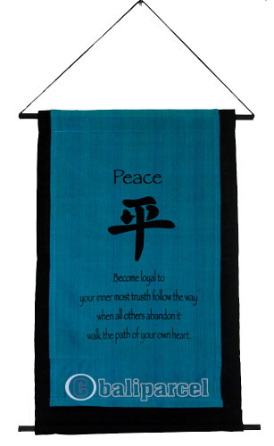 Wallhanging Words ( Double Cotton Sheet)