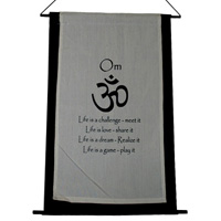 Wallhanging Words ( Double Cotton Sheet)