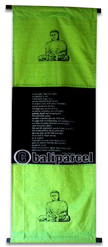Wallhanging Words ( Single Cotton Sheet)