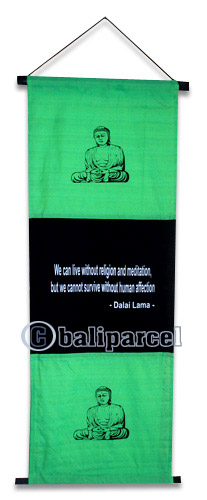 Wallhanging Words ( Single Cotton Sheet)