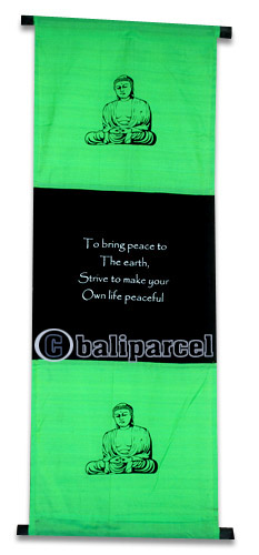 Wallhanging Words ( Single Cotton Sheet)