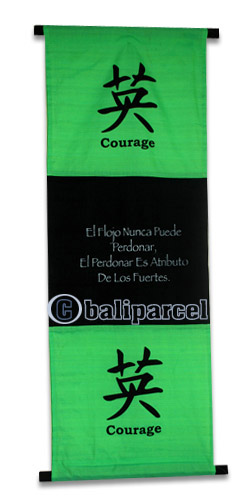 Wallhanging Words ( Single Cotton Sheet)