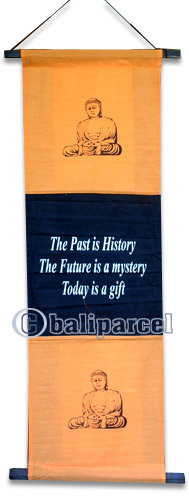 Wallhanging Words ( Single Cotton Sheet)
