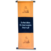 Wallhanging Words ( Single Cotton Sheet)