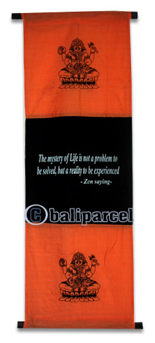 Wallhanging Words ( Single Cotton Sheet)