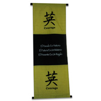 Wallhanging Words ( Single Cotton Sheet)