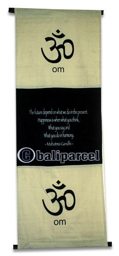 Wallhanging Words ( Single Cotton Sheet)