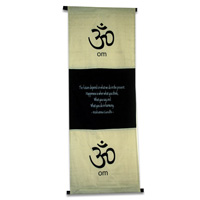 Wallhanging Words ( Single Cotton Sheet)