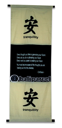 Wallhanging Words ( Single Cotton Sheet)
