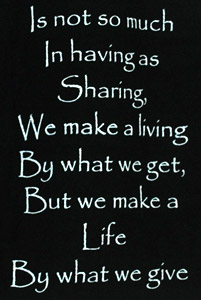 Wallhanging Words ( Single Cotton Sheet)