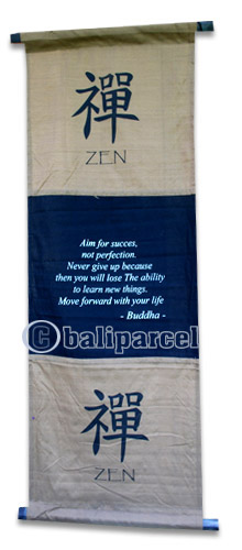 Wallhanging Words ( Single Cotton Sheet)