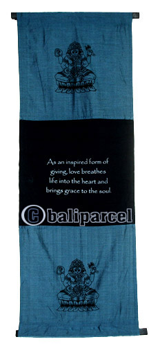 Wallhanging Words ( Single Cotton Sheet)