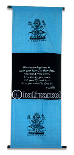 Wallhanging Words ( Single Cotton Sheet)