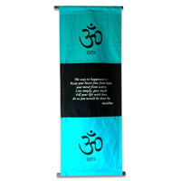 Wallhanging Words ( Single Cotton Sheet)