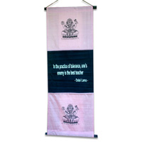 Wallhanging Words ( Single Cotton Sheet)