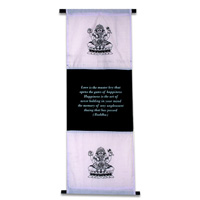 Wallhanging Words ( Single Cotton Sheet)