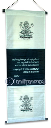 Wallhanging Words ( Single Cotton Sheet)