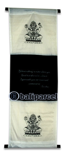 Wallhanging Words ( Single Cotton Sheet)