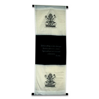 Wallhanging Words ( Single Cotton Sheet)