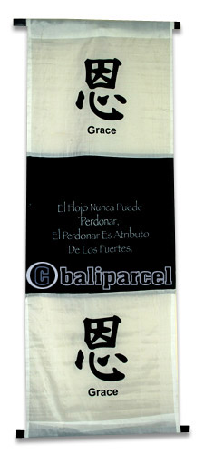 Wallhanging Words ( Single Cotton Sheet)