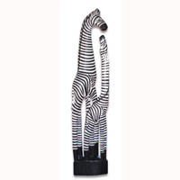 Zebra With Baby, Handcarved From Albesia Wood