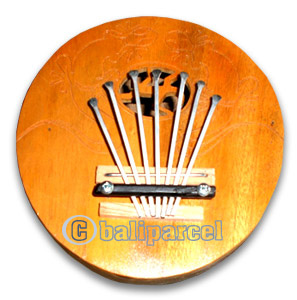 Karimba, Handcarved From Wood And Coconut