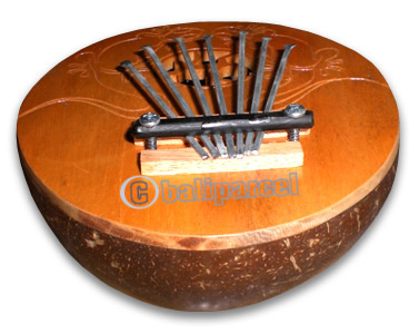 Karimba, Handcarved From Wood And Coconut
