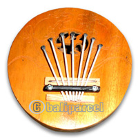Karimba, Handcarved From Wood And Coconut