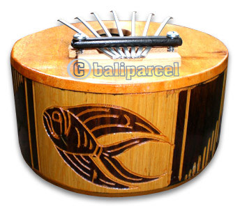 Karimba, Handcarved From Mahagony Wood